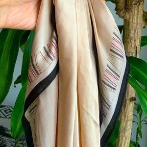 Beautiful silk square scarf, never wore, brand new